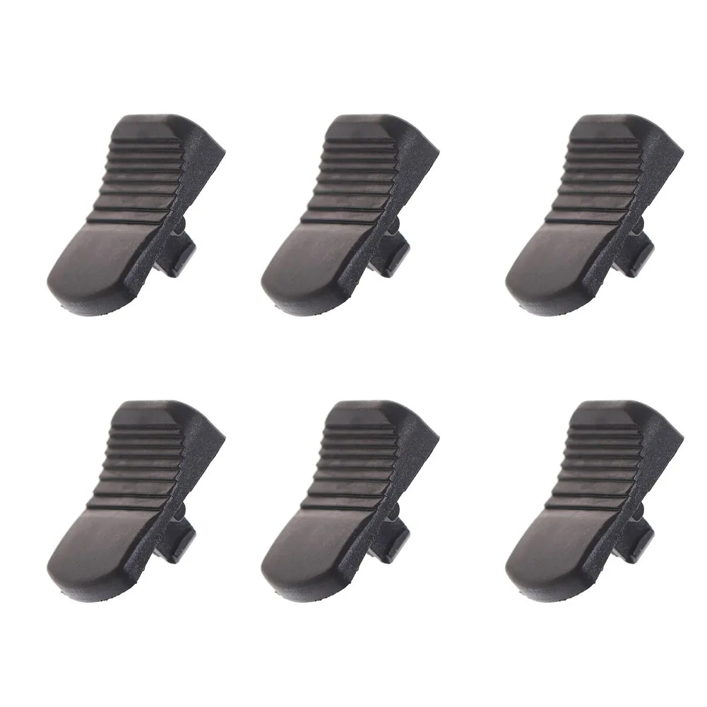 6 個アングルグラインダースイッチボタンボッシュ GWS6 8-100 125 FF03-100A プラスチック 2.5 × 2 センチメートル電動工具交換スイッチボタン