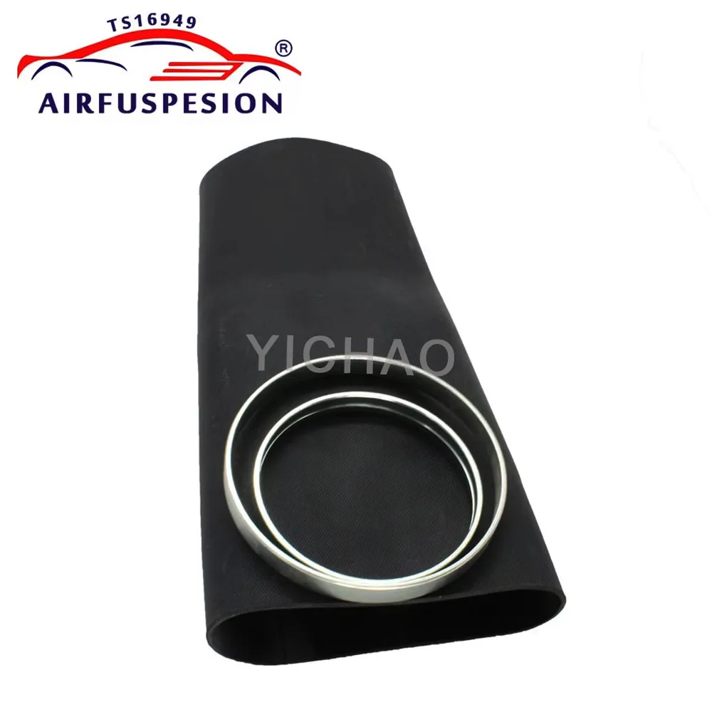 Front Air Suspension Shock Rubber Sleeve+Crimping Rings For Mercedes Benz ML GL Glass W164 X164 1643206013 1643204313 1643204613