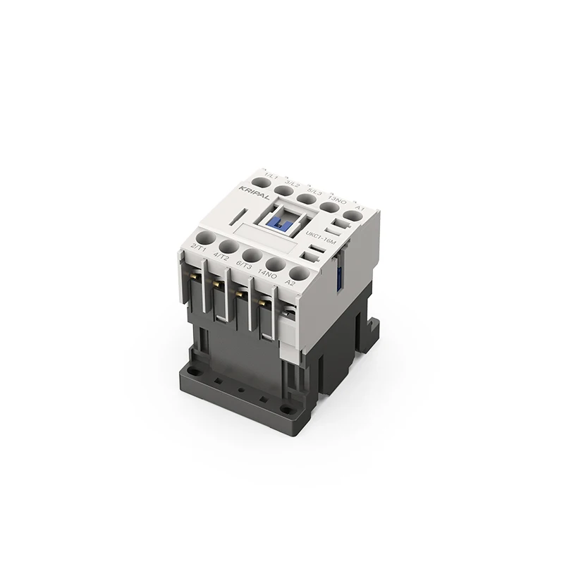 Kripal DC contactor 3P 6A 9A 12A Contactor device 24V 48V 110V 220V Electrical DIN-Rail Mounting  Contactor