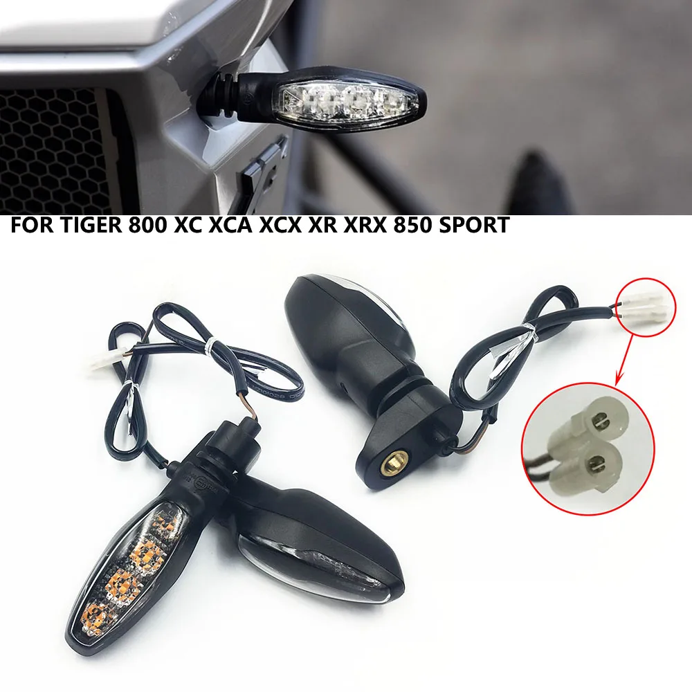 

For Tiger 900 1200 1050 800 850 XC XCA XCX XR XRX GT SPORT LED Front Rear Turn Signal Light Motorcycle Indicator Blinker Lamp