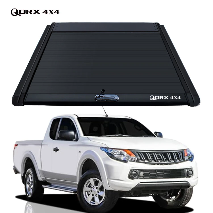 Car Accessories Retractable aluminum roller shutter roll up tonneau cover for mitsubishis Triton l200