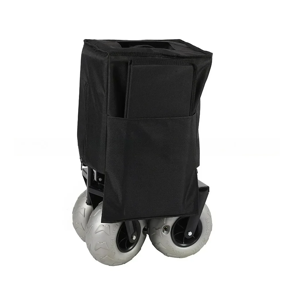 Factory Direct 2026 Foldable Camping Hand-pulled Trailer Outdoor Camper Picnic Camp Large Capacity Inflatable Wheels Gathering T