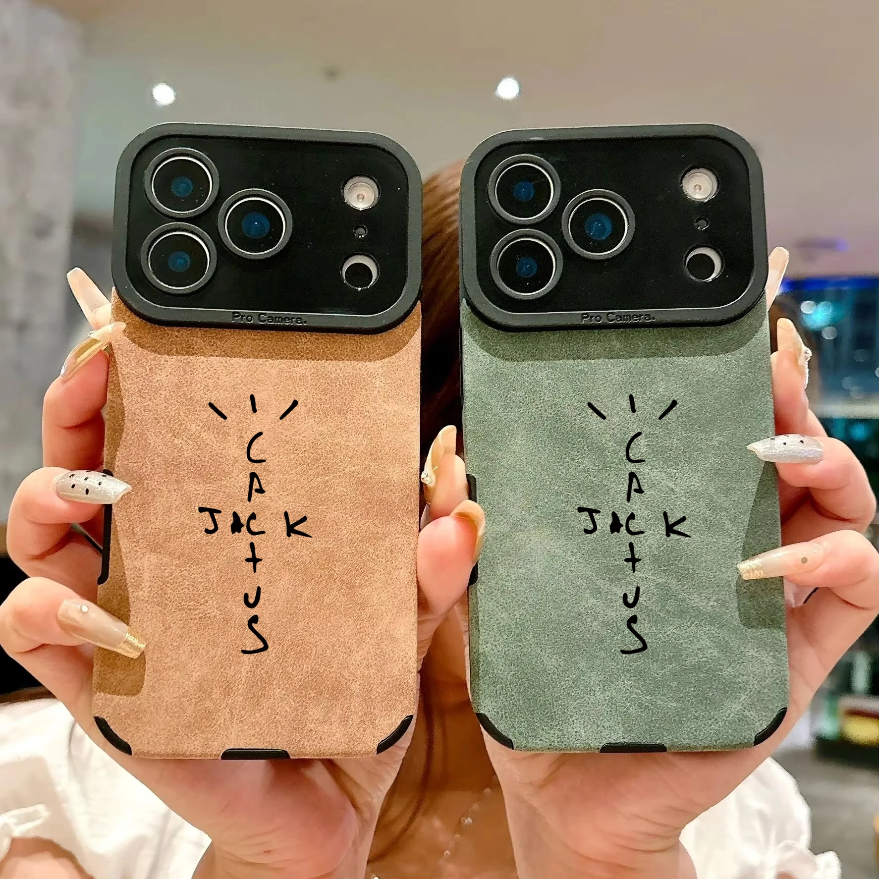 Coque de téléphone en cuir microfibre, étui de luxe pour iphone 17 16 15 14 plus 13 12 11 pro max 16E AIR, streetwear hip-hop