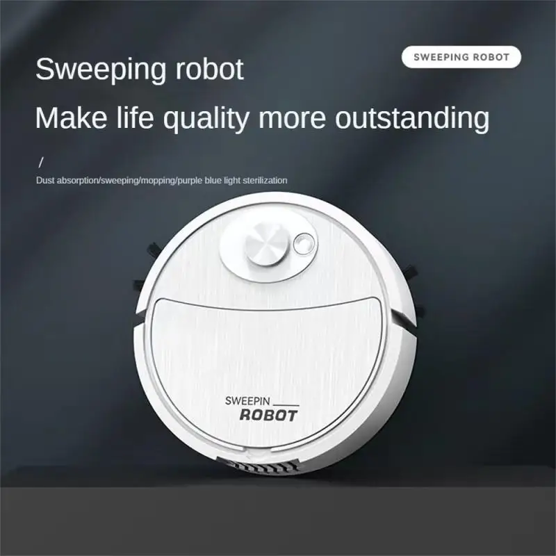 Lightweight Sweeping Robot Fully Automatic Household Mini Cleaning Machine USB Rechargeable Smart Vacuum Cleaner