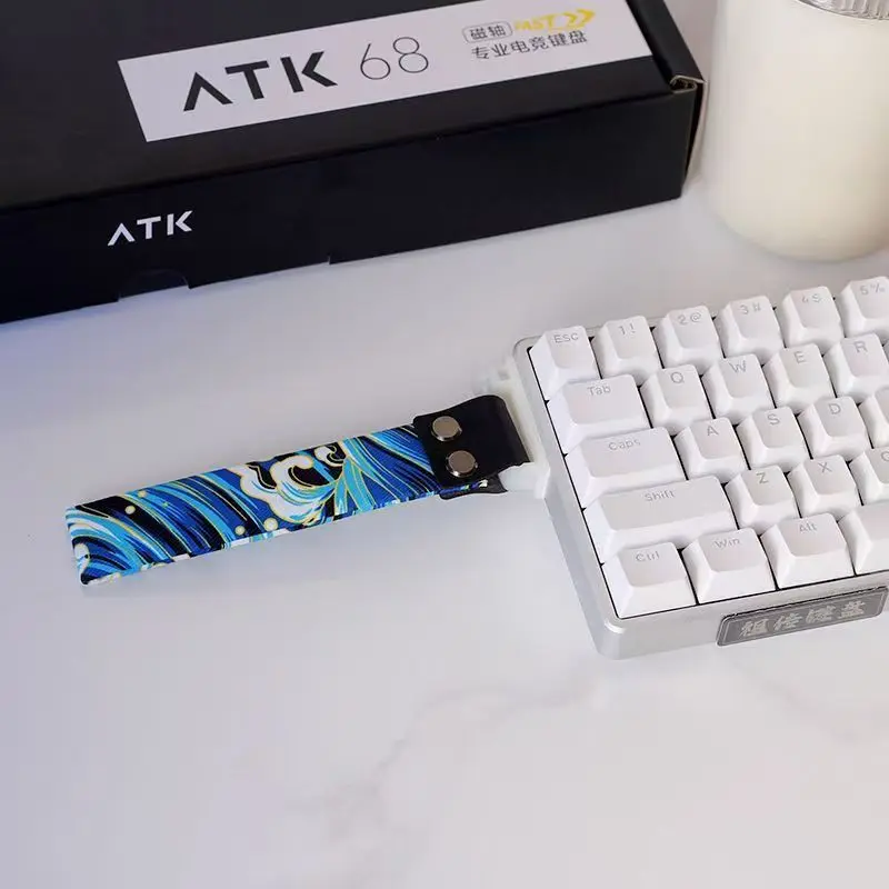 Keyboard Ribbon Mechanical Keyboard Strap Customization Magnetic Axis Keyboard Strap Wooting Atk68 Drunkdeer Looting Decor