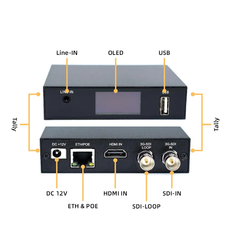 [NDI-1] NDI Encoder Full NDI 4K30 SDI HDMI Low Latency Ndi5 1080P