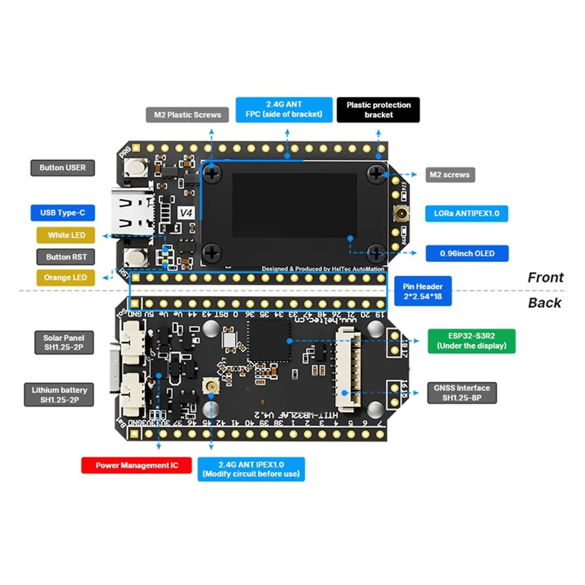 V4 Wifi Lora 32 Dev…
