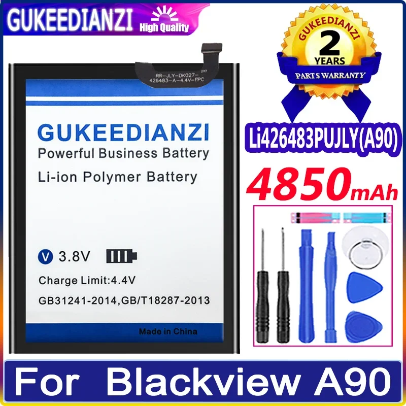 

Сменный аккумулятор мобильного телефона Li 426483 PUJLY (A90) 4850 мАч для батарей для смартфонов Blackview A90 A 90