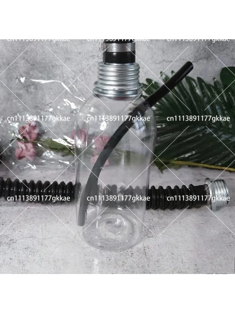 Breathing Negative Pressure Bottle, Large Capacity 1L Gas Mask Filter Bottle