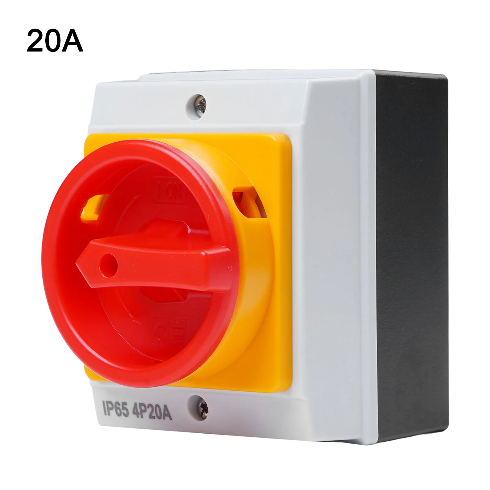 

Disconnect Switch Circuit Breaker 4Pin Rotary Switch for Electrical Applications IP65 Rated 20A/25A/32A/40A/63A