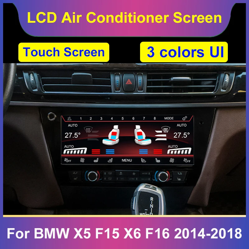 

Air Conditioning Climate Control Screen For BMW X5 F15 X6 F16 2014-2018 AC Panel Touch Board LCD Digital voice control