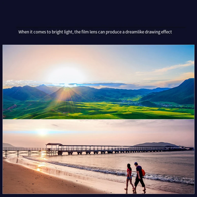 1.55X Mobile Movie Lens Mobile Phone Widescreen Anamorphic Lens Black Mobile Phone Lens Movie Blu-Ray Brushed Video Lens