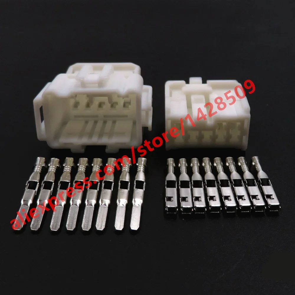 1 Set 8 Pin 6098-4670 6098-4661 Car Fuse Box Cable Harness Socket For Honda Auto Installs the Atmosphere Lamp Wire Connector