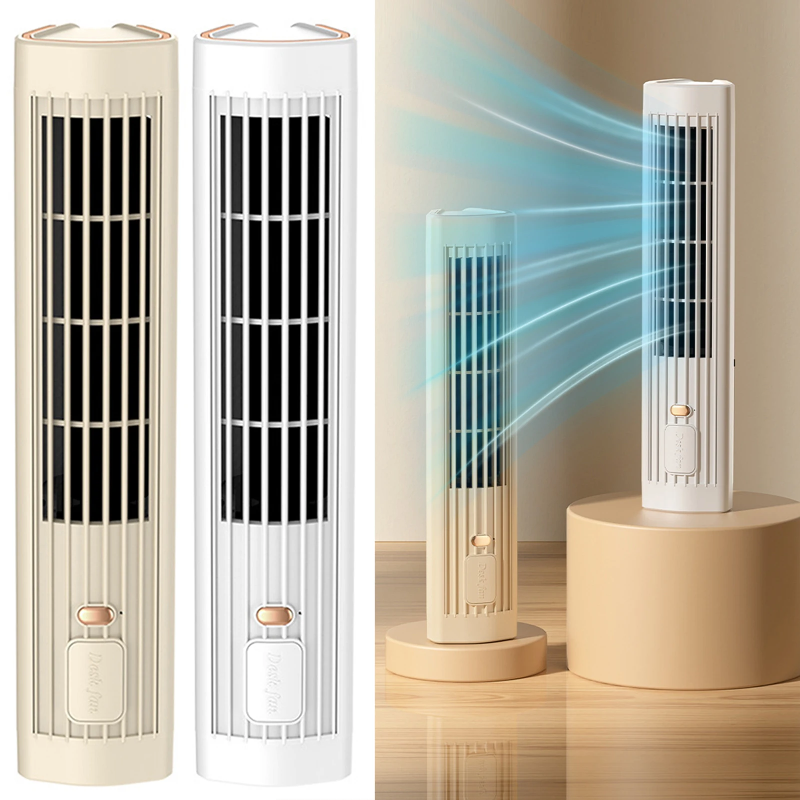 Portable Tower-Fan Powerful Quiet Cooling Fan For Home Study Office