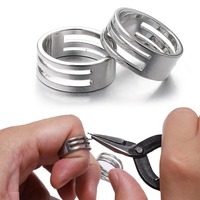 1/4pcs Stainless Steel Material Jump Ring Open Ring Helper Tools For Jewelry Making DIY Craft Circle Pliers Tool Accessories
