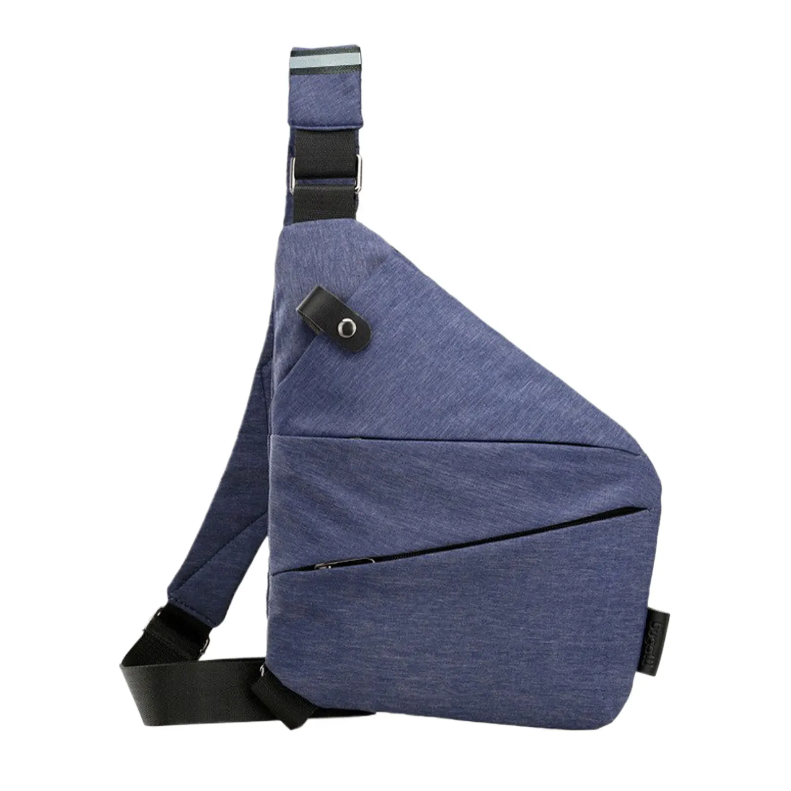 Borsa portaoggetti di grande capacità per avventure all'aria aperta Comoda da trasportare Borsa a tracolla Borsa grigia Spalla destra