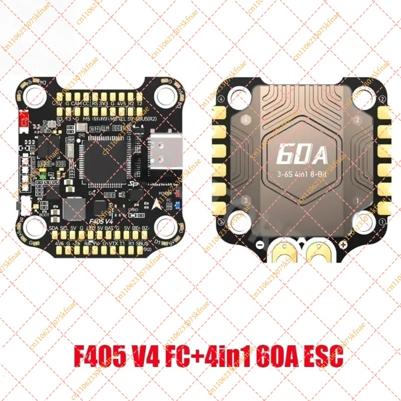 FPV Build Guide: Setting up the F405 V4 Flight Controller and 60A 4-in-1 ESC Stack with Bluetooth for 5-8 Inch Drones