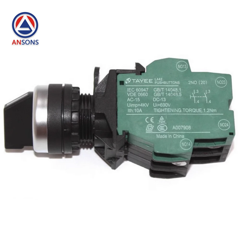 TAYEE LA42 XAA177HB6 XIZI OTIS Elevator Conversion Switch Car Roof Control Cabinet Maintenance Button Elevator Spare Parts