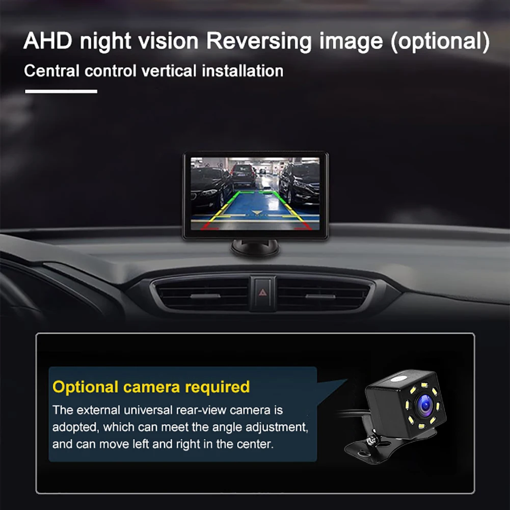 

Carplay Android Auto Car Radio HD Display Car Intelligent System 7.0 Inch Touch Screen MP5 Player WiFi FM Radio Reversing Camera