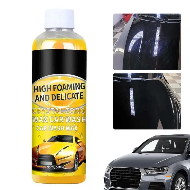 

Foam Car Wash Liquid High Foaming Deep Cleaning Auto Water Wax Vehicle Washing Liquid High Concentration Automobiles For Cars