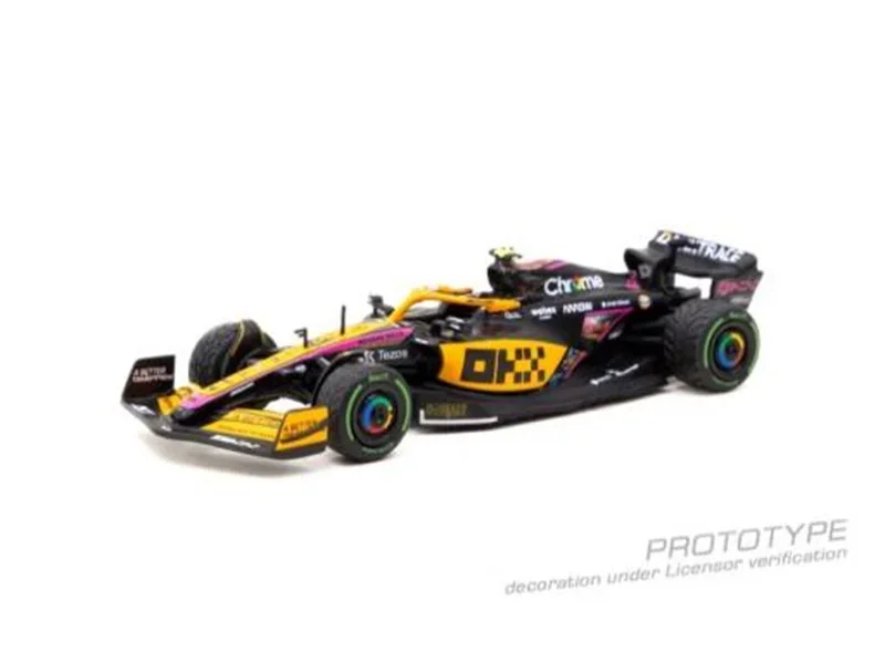 L.Norris 다이캐스트 모델 자동차, Tarmac Works 1:64 MCL36 일본 그랑프리 2022 #4