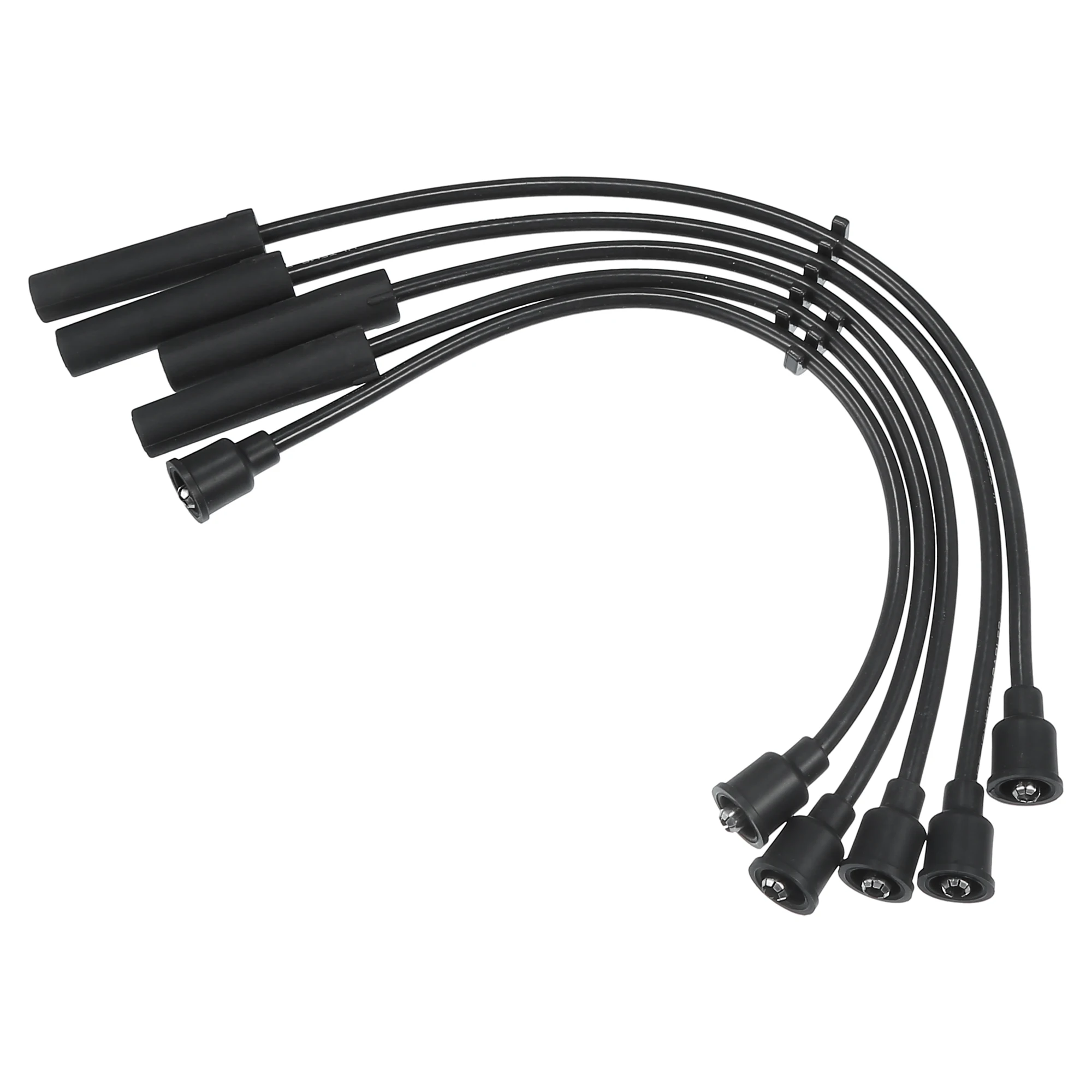 UXCELL 5 Pcs Spark Plug Wire Ignition Coil Cable for Toyota Celica Pickup 1.9L 2.0L