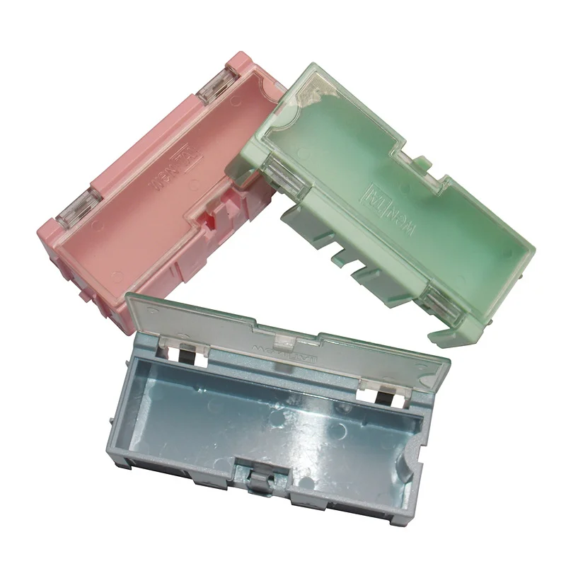 75X31.5X21.5MM SMT SMD Electronic Component Storage Box Resistor Capacitor IC Chip Screw Parts Organizer Case