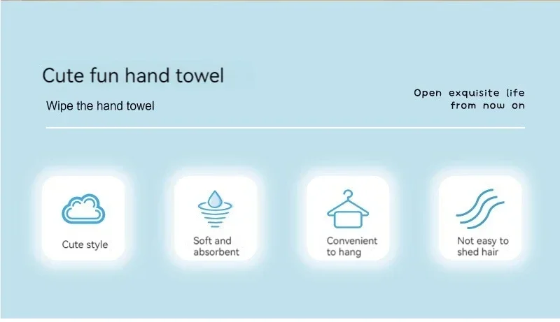 لطيف الكرتون تانوكي منشفة معلقة المرجان المخملية الشعر لا تفقد القماش السميك المطبخ الحمام ماصة المناشف إبريق الشاي
