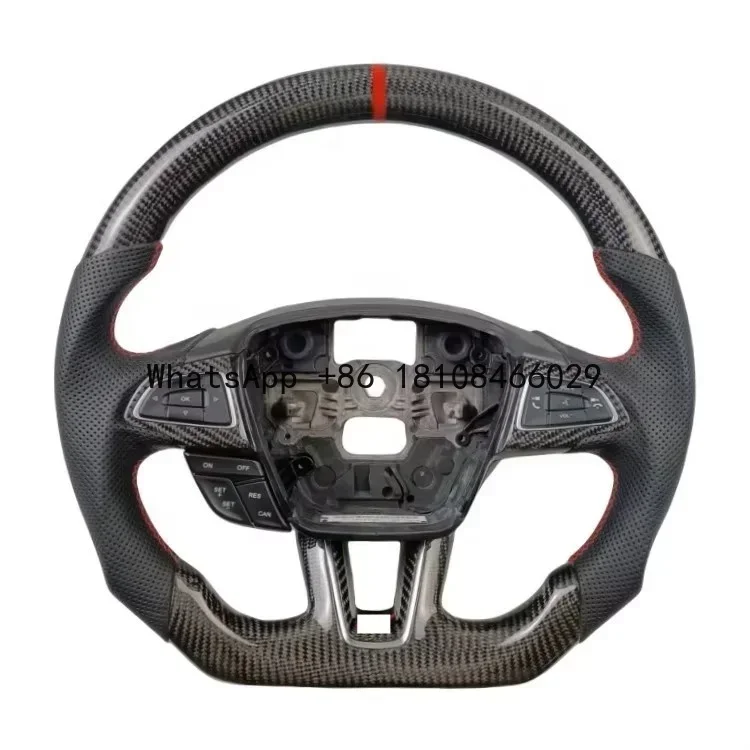 Hot-selling customized carbon fiber steering wheel is suitable for Ford Focus steering