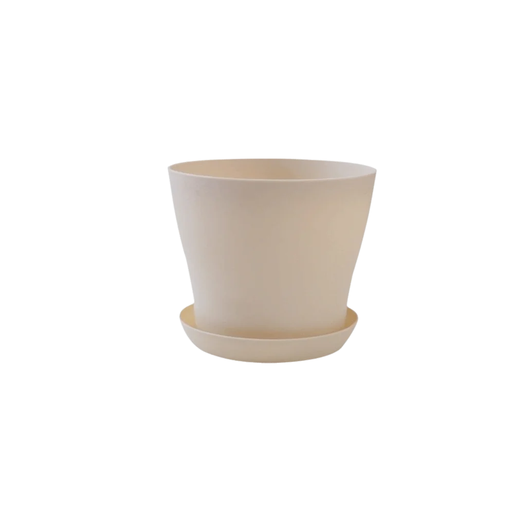 

8pcs/set Nursery Pots Candy Color Flower Pot Plastic Thickened Succulent Plant Pots Round with Tray Plant Pot Outdoor Plants