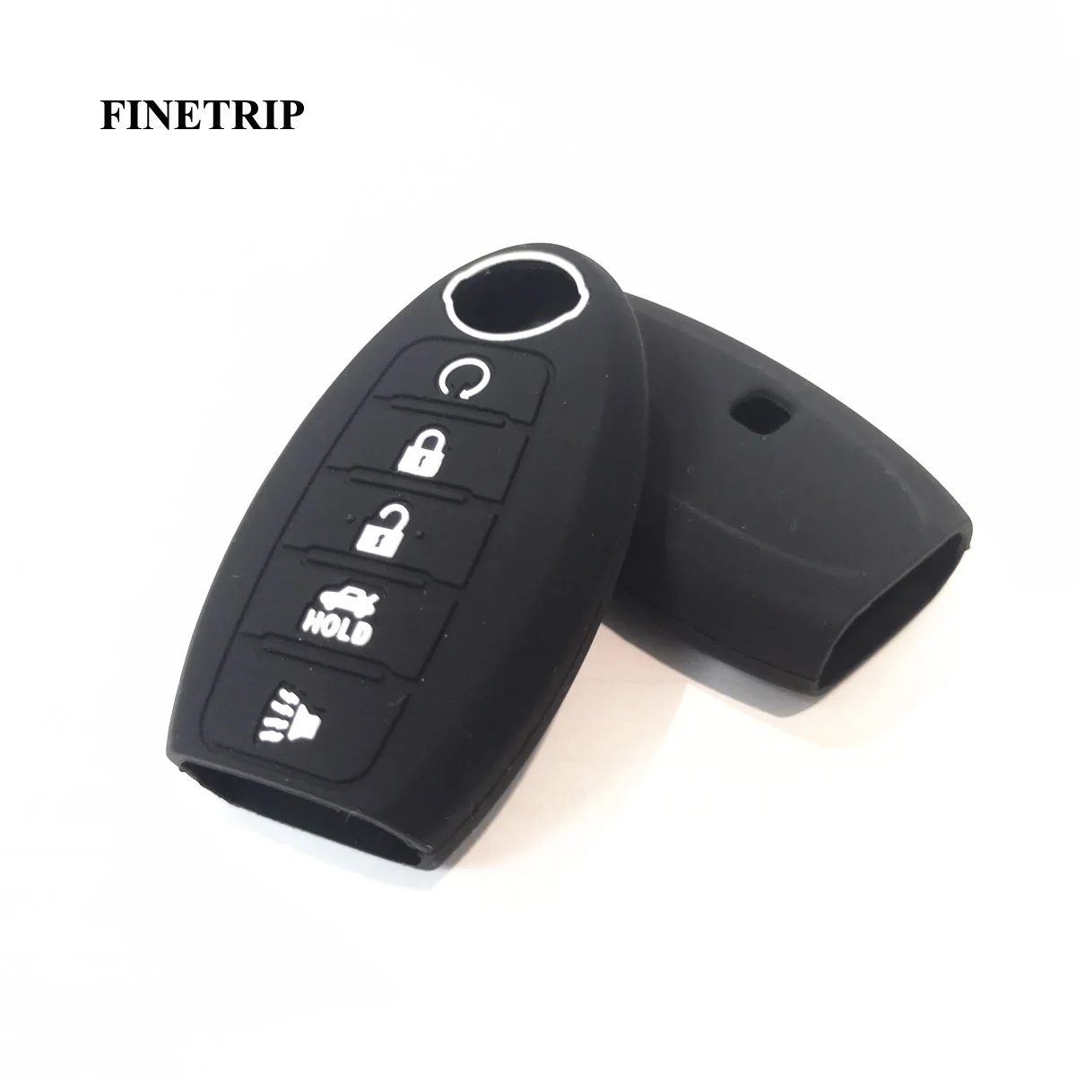 Silicone Key Cover For Nissan Pathfinder 5 button for Maxima Case for Car Accessories