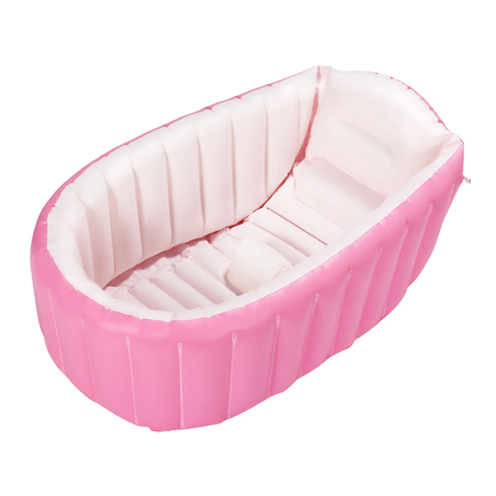 

Portable Bathtub Inflatable Children Bath Tub Bottom Cushion Keep Warm Folding with Air Pump Babies Bathroom Use XR-Hot