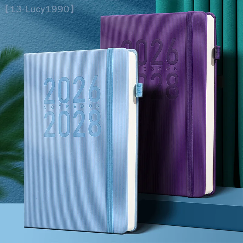 【CCA13】تقويم مخطط شهري لمدة 3 سنوات 2026-2028-يناير إلى ديسمبر دفتر ملاحظات بتصميم بسيط