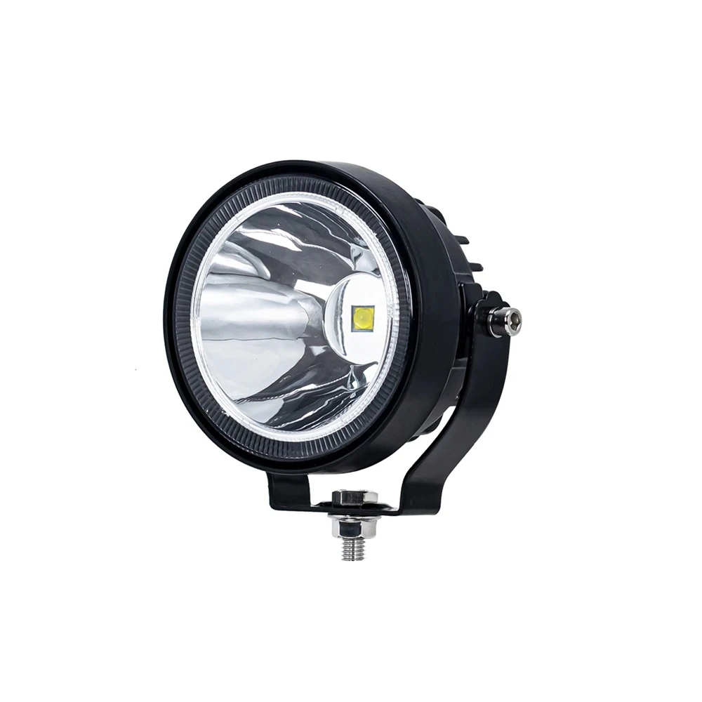 1 szt. 12 V - 48 V 30 W reflektor motocyklowy dodatkowe światła 4x4 reflektor terenowy ciężarówka lampa przeciwmgielna akcesoria części