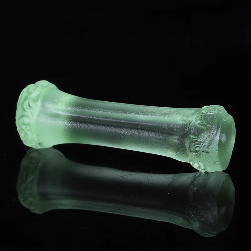 Traditional Wax-Resistant Glazed Holder High Section Stand Zen Ornament Tray Seat Incense Burner