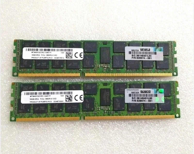 

For HP Proliant DL360 DL580 DL380 G6 G7 G8 server memory stick 16G 1333