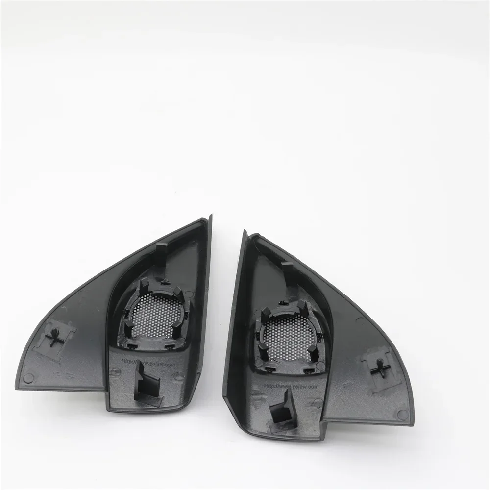 2PCS Car Accessories Tweeter Refitting Audio Door Angle Gum Speaker Box Mounts Cover for Nissan March 2010-2018