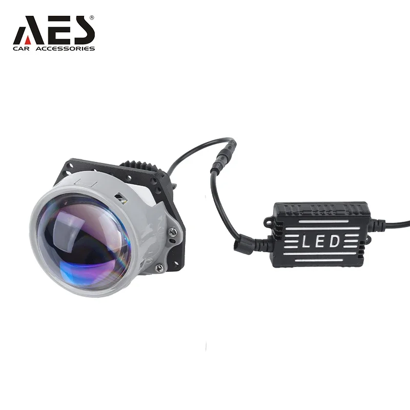 AES Brighter Sun beam pattern  3.0 70W 6000k F1 Biled Projector Lens  for  accesorios para autos 2024