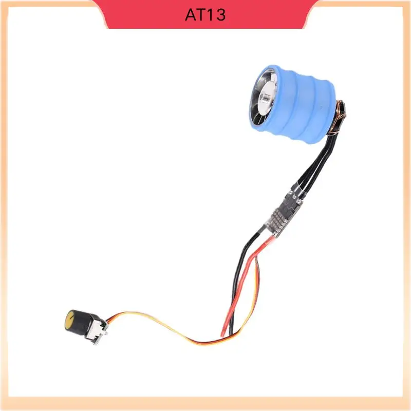 

AT13 DC Brushless High-Speed Motor 12V High-Speed Brushless Motor 130,000 Rpm Micro-Turbofan Motor