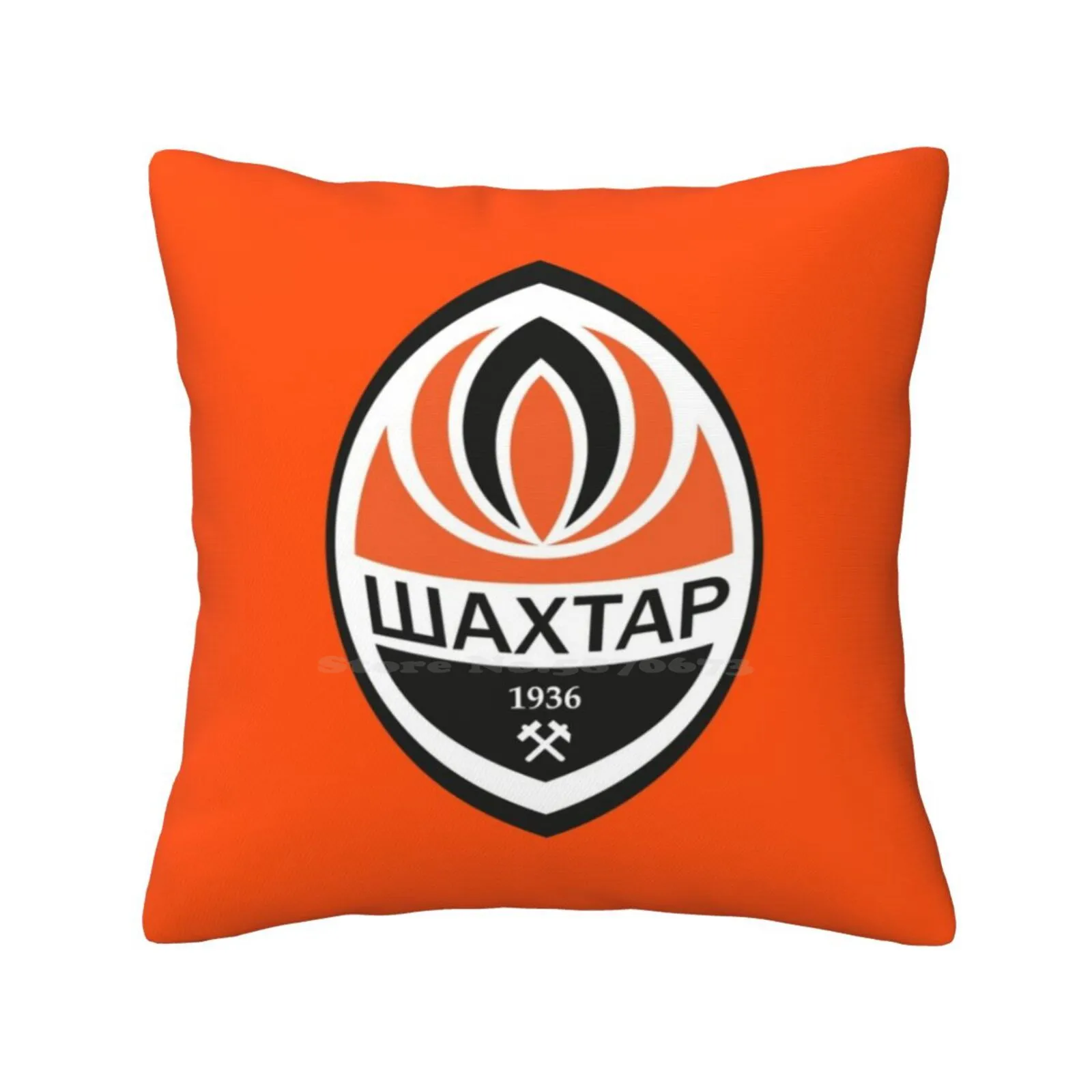 Fc Shakhtar Donetsk Ukranian Football Team Logo Pillow Cover Hug Pillowcase Shakhtar Donetsk Stuff Shakhtar Donetsk Long Sleeve