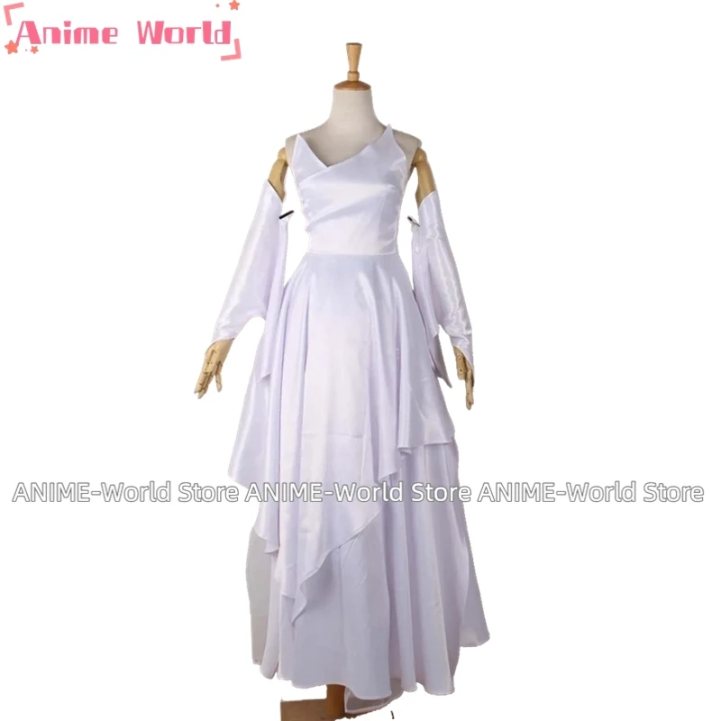 《Custom Size》FF15 Luna Cosplay Final Fantasy XV Lunafreya Nox Fleuret Wedding Dress Cosplay Costume Custom Made