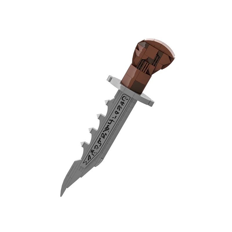 Demon Hunter Sword Model Building Blocks Kit Replica Blade with Display Stand Desktop Collectible DIY Brick Toy For Adult Gift