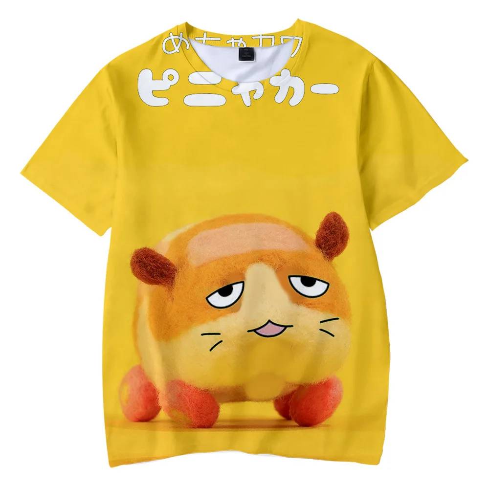 Pui Pui Molcar 3D Print Anime T Shirt Kids Summer Fashion Cartoons T-shirt Boy Girl Tshirt Children Unisex Tops Clothing T shirt