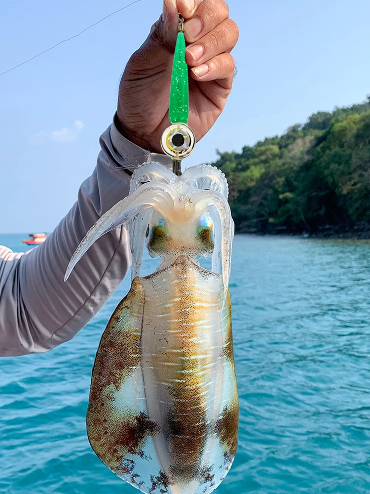 Fishing Lure Light LED Deep Drop Underwater Fishing Squid Lamp Fish Bait Luminous Lure Light for Attracting Fish