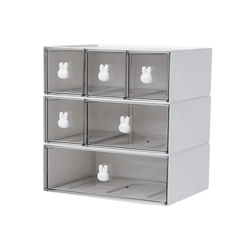 

Creative Desk Drawer Type Storage Box Can Be Stacked with Combined Partition Box Office Desk Sorting and Storage Sundries Sortin