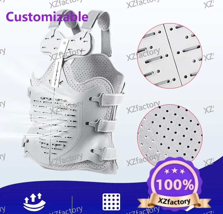 Thoracolumbar fixation brace Compression fracture Spinal protection waist belt