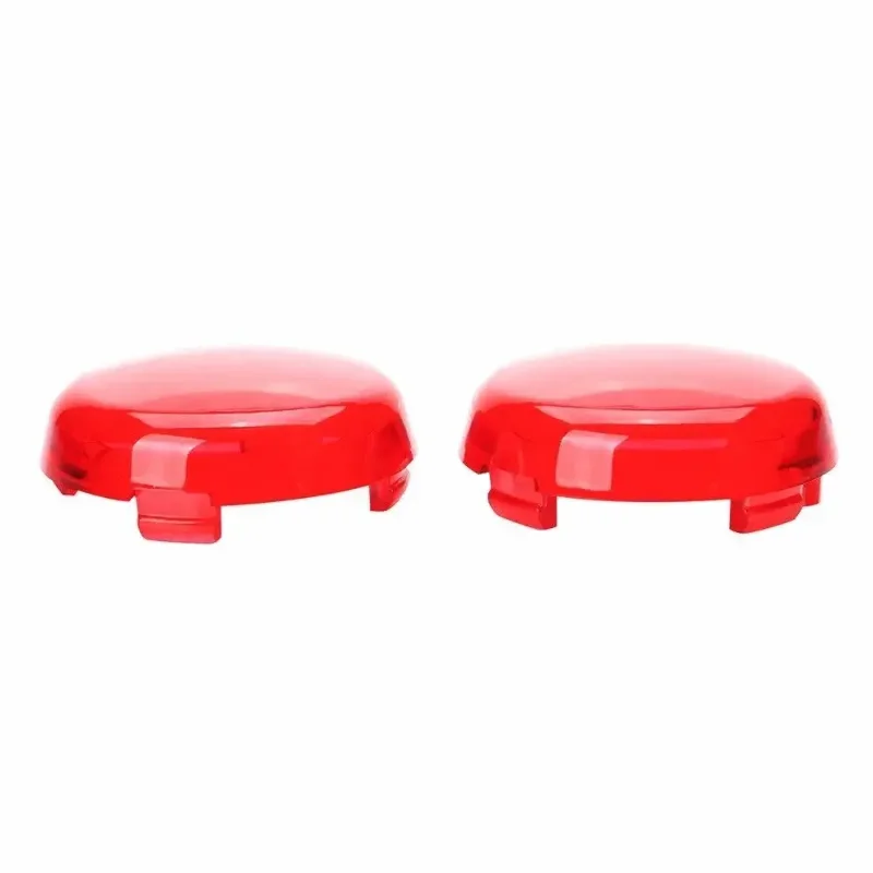 Motorcycle Indicator Lens Light Caps Lens Covers Turn Signal Light Caps For Harley Dyna Softail Sportster 1986-2015