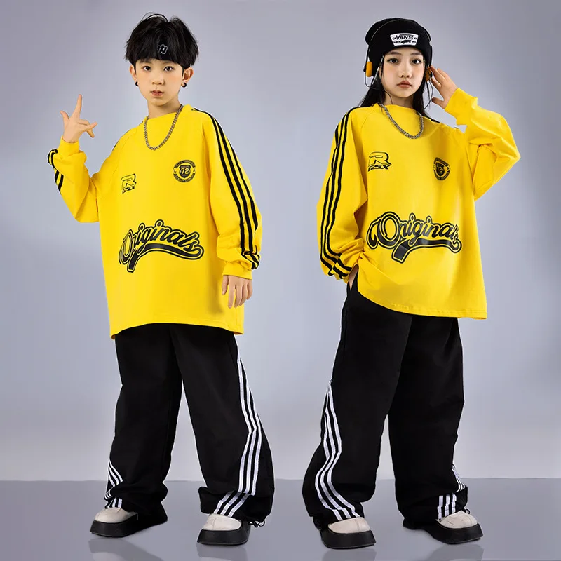 

Children Boys Girls 2 Piece Tracksuits Sets T-shirt Pant Kids Streetwear Sport Suits Sweatshirt Sweatpant Clothing Costumes