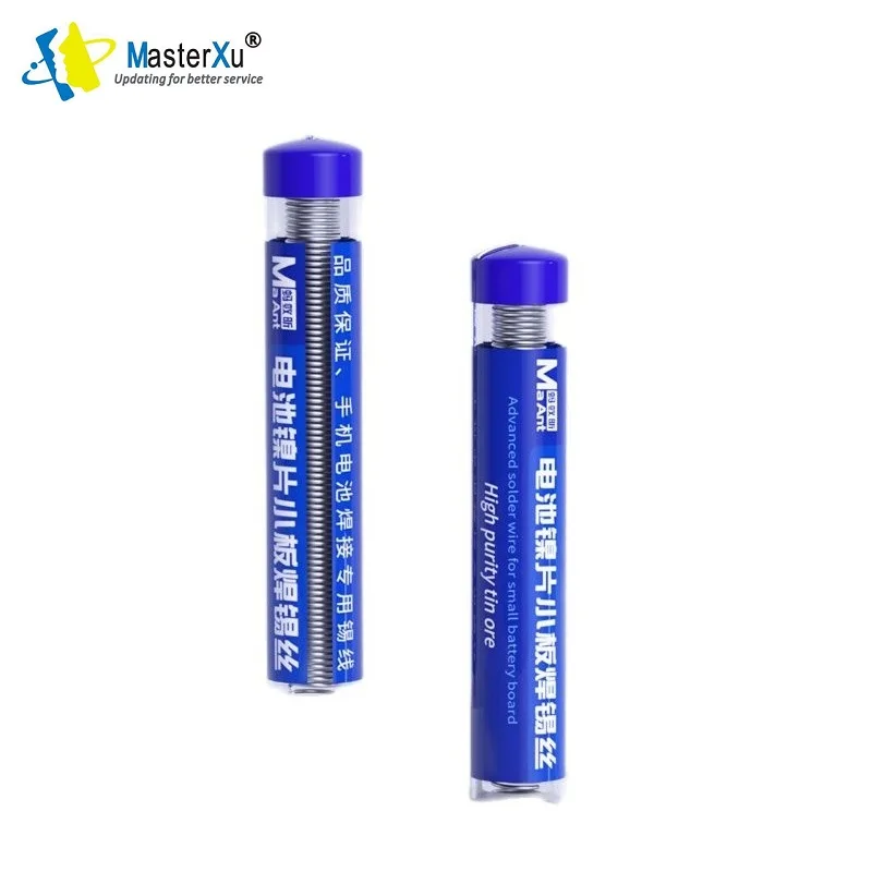 MaAnt Soldering Wire Super Tin Battery Cell Nickel Metal Sheet Plate Spot Welding Special Solder Line 0.8mm 0.6 0.5 0.4 0.3