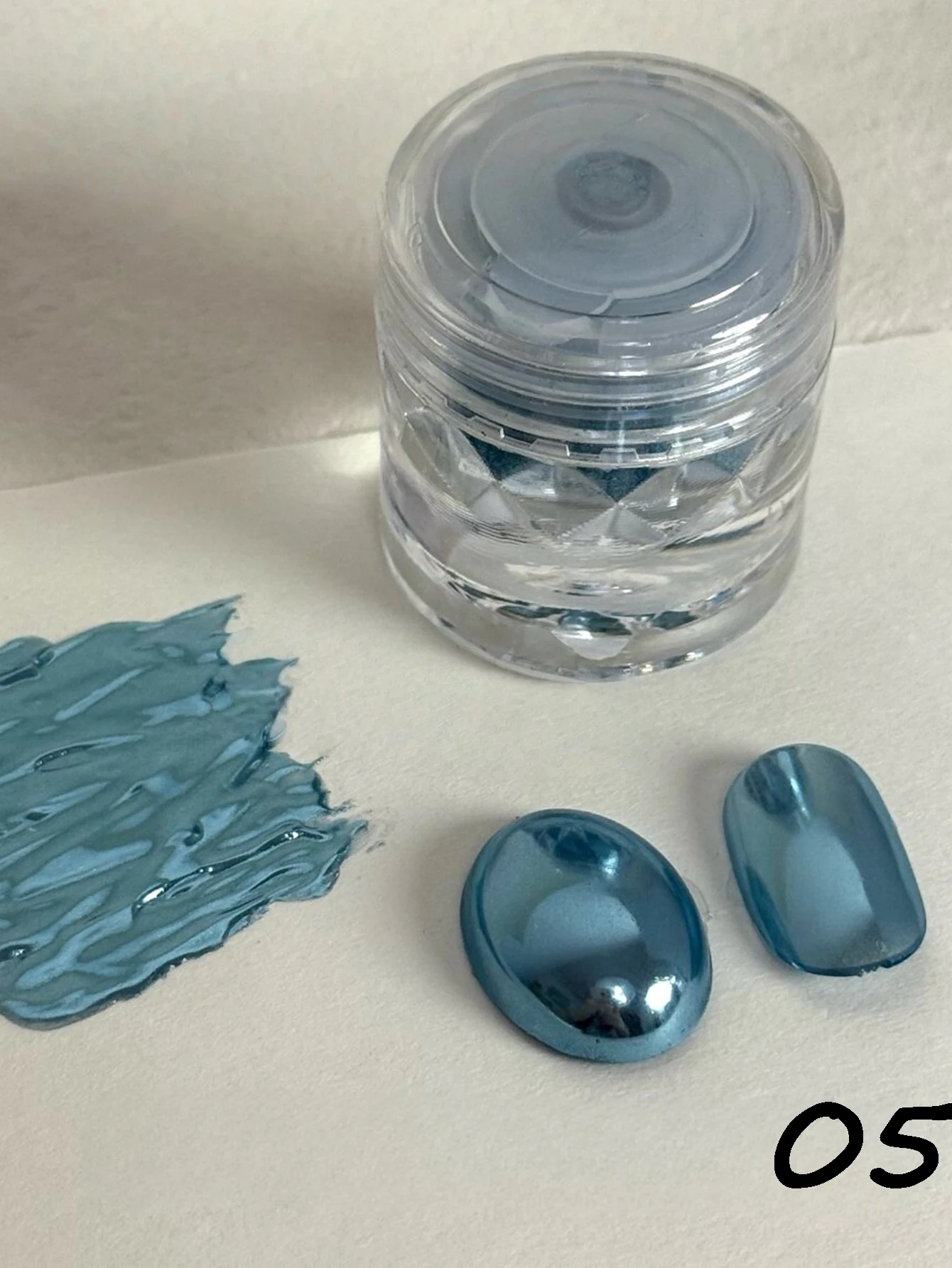 1 pieza de espejo mágico de dopamina, polvo de espejo mágico DIY para decoración de uñas, arte de uñas para principiantes